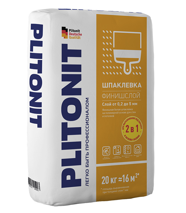  полимерная Плитонит (Plitonit) ФинишСлой для сухих помний .